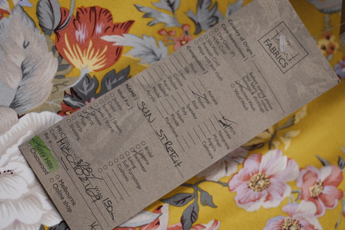 Sun Stretch - Swimwear fabric - Image 3