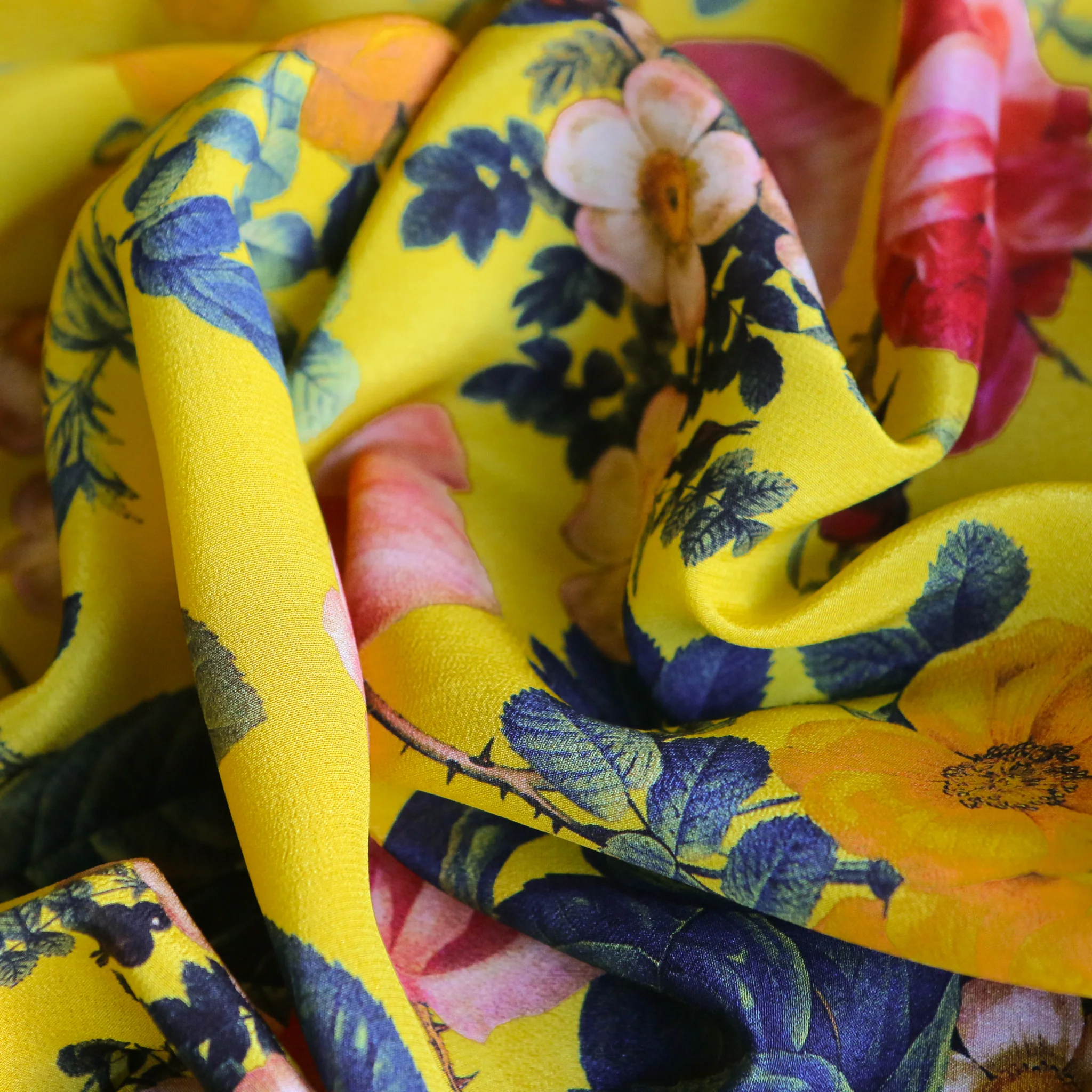Sunlit Floral Silk CDC - Image 2