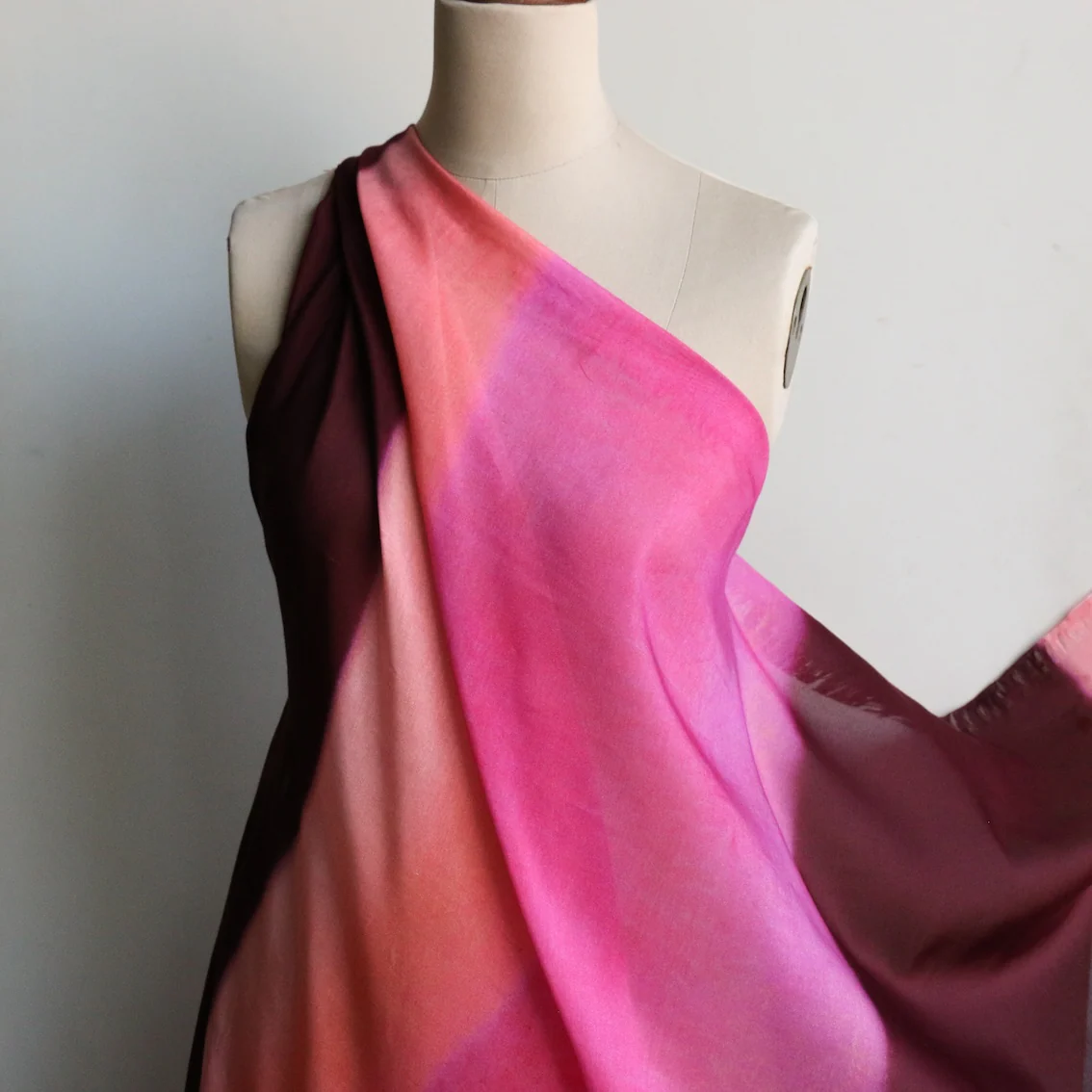 Sunset In Ibiza Cotton/Silk Voile - Image 6