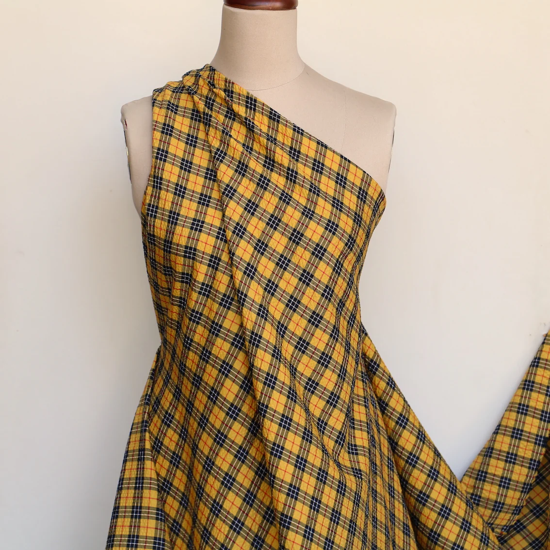 Sunshine Tartan Seersucker - Image 5