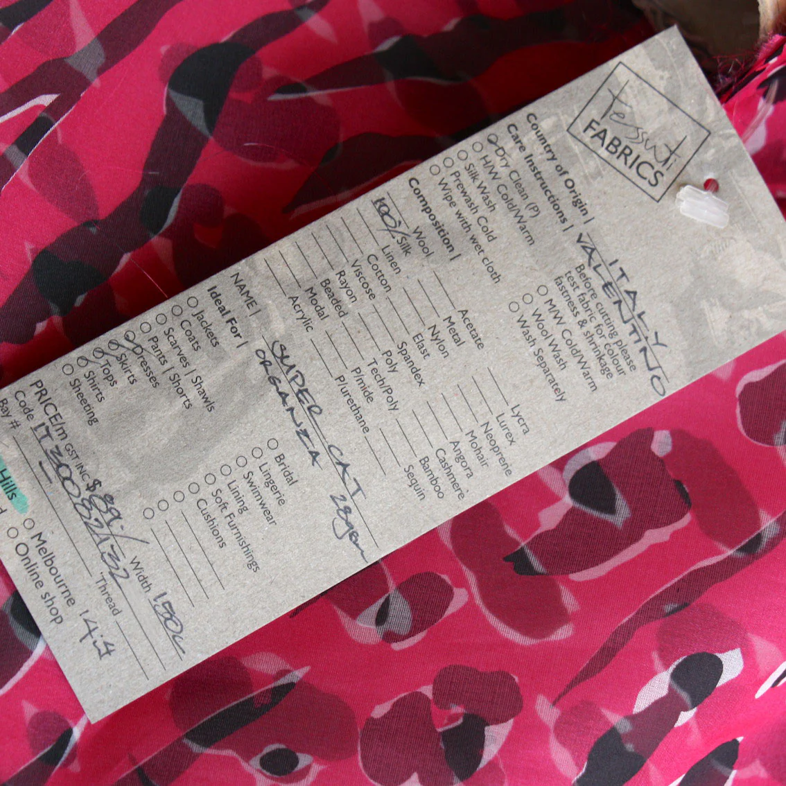 Super Cat - Silk Organza - Image 5