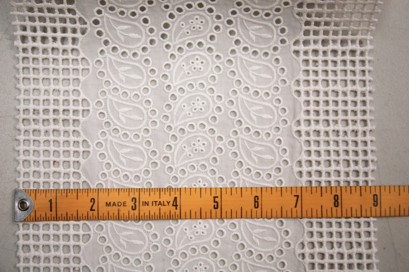 Svetlana White - Cotton Eyelet Trim - Image 2