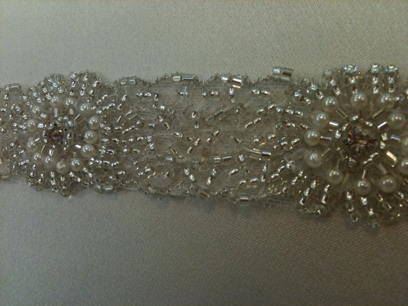 Swarovski Crystal, Seed Beads and Pearl Trim