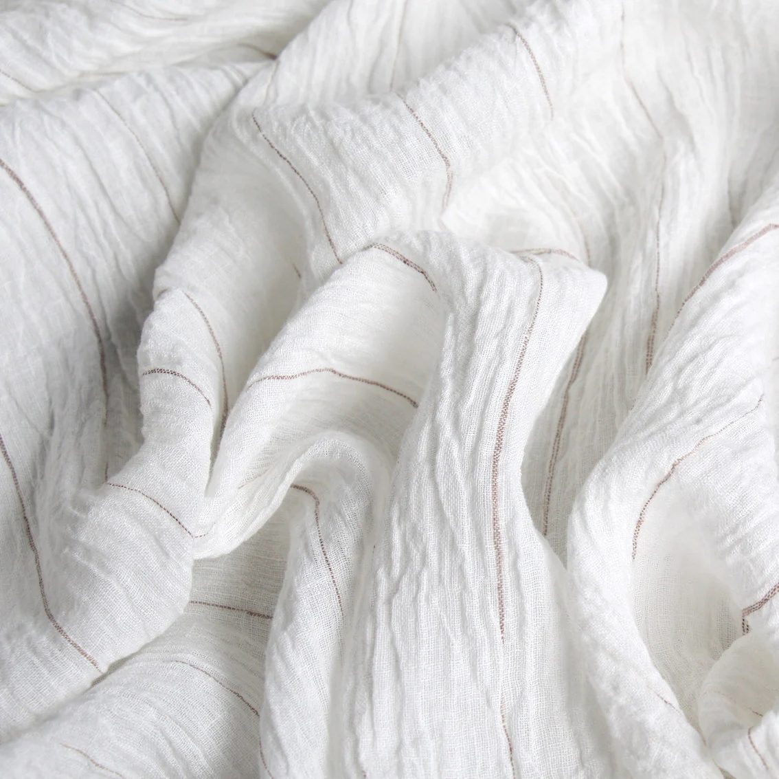 Symi Porcelain Crinkle Linen - Image 2