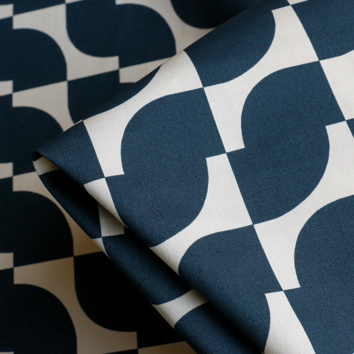 Tagliato Blu Stretch Poplin