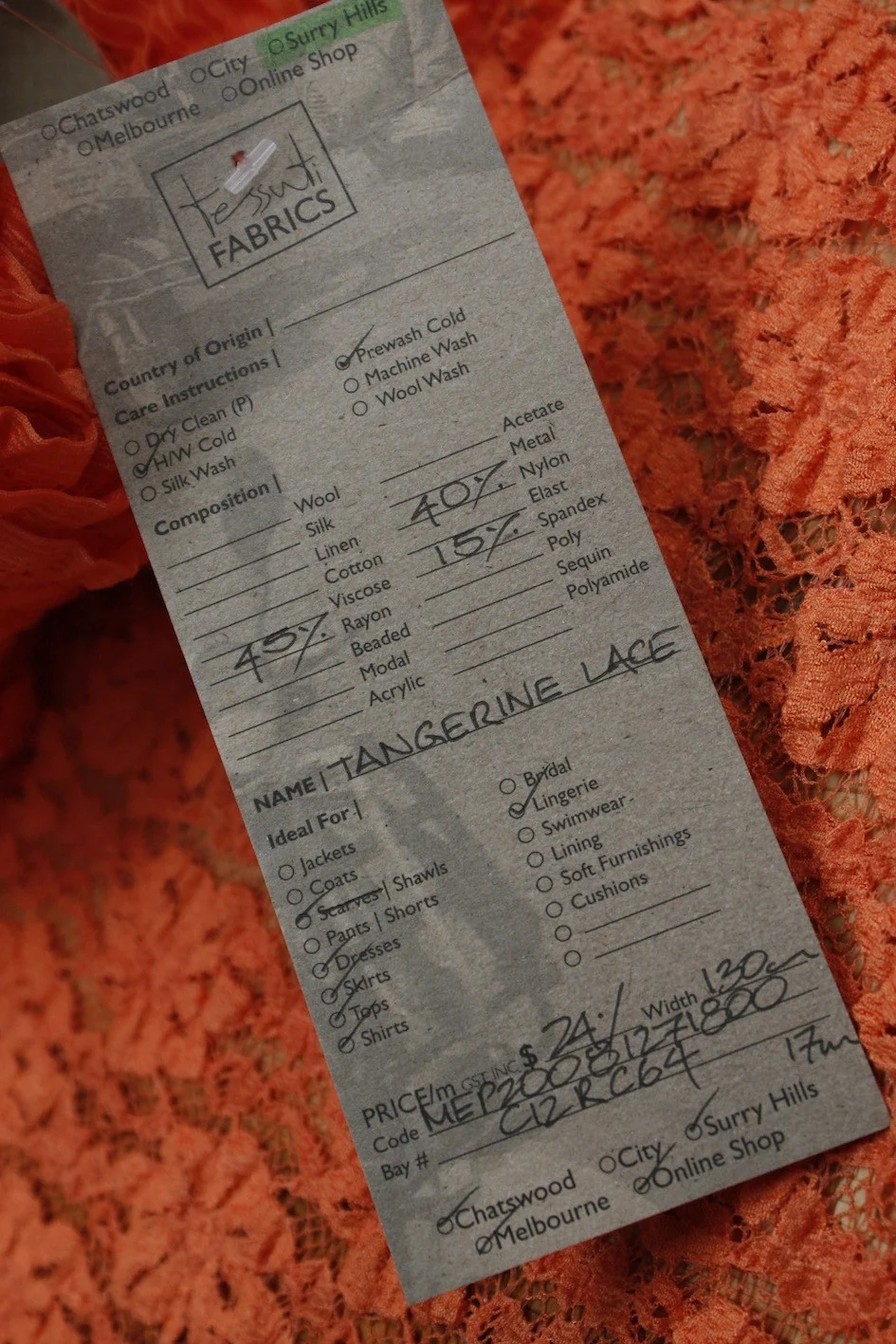 Tangerine Lace - Image 2