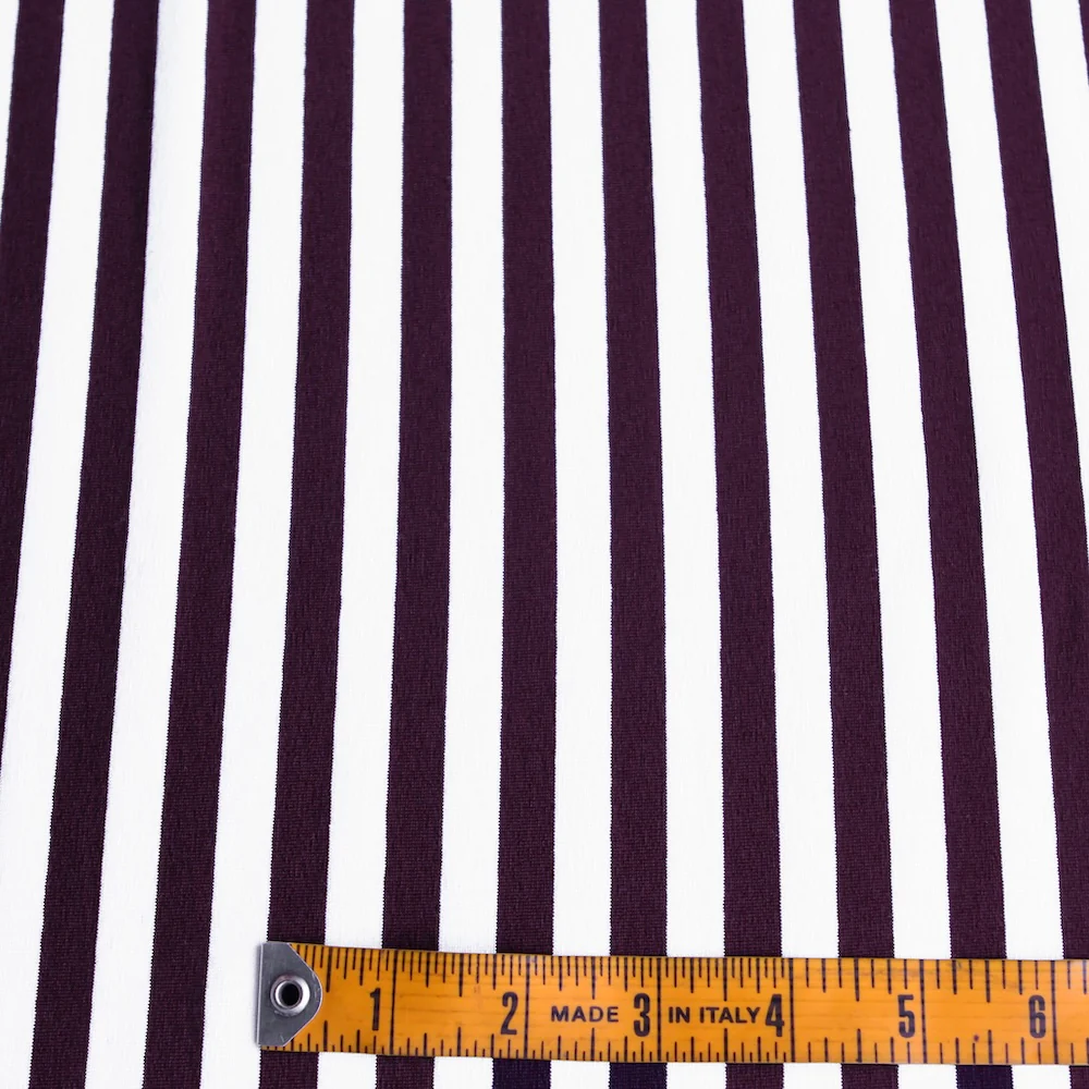 Tank Stripe Plum/White Jersey - Image 3