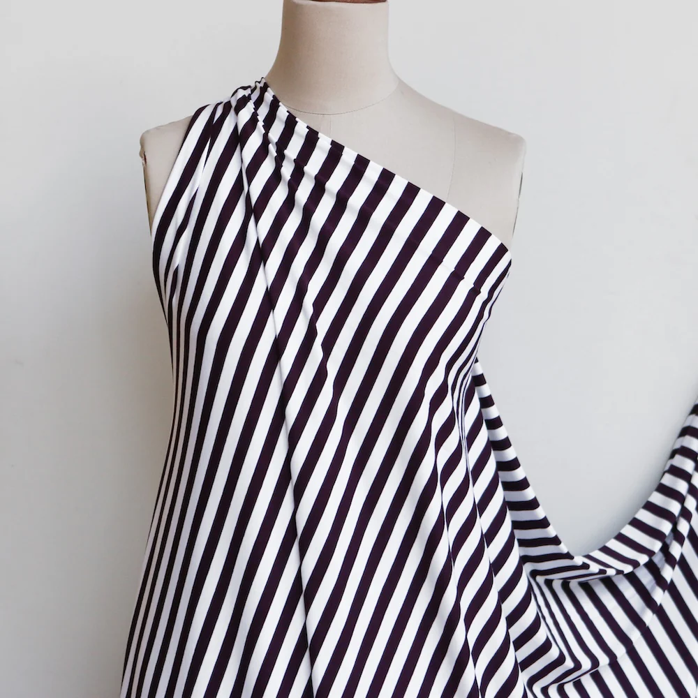 Tank Stripe Plum/White Jersey - Image 5