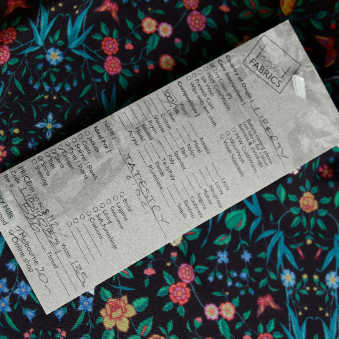 Tapestry - Liberty Silk C.D.C - Image 4