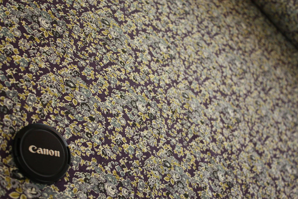 Tatum Burgundy - Tana Lawn - Image 2