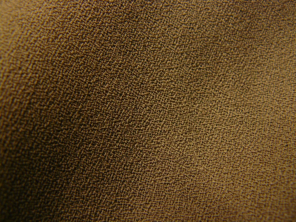 Taupe Empire Wool Crepe - Image 2