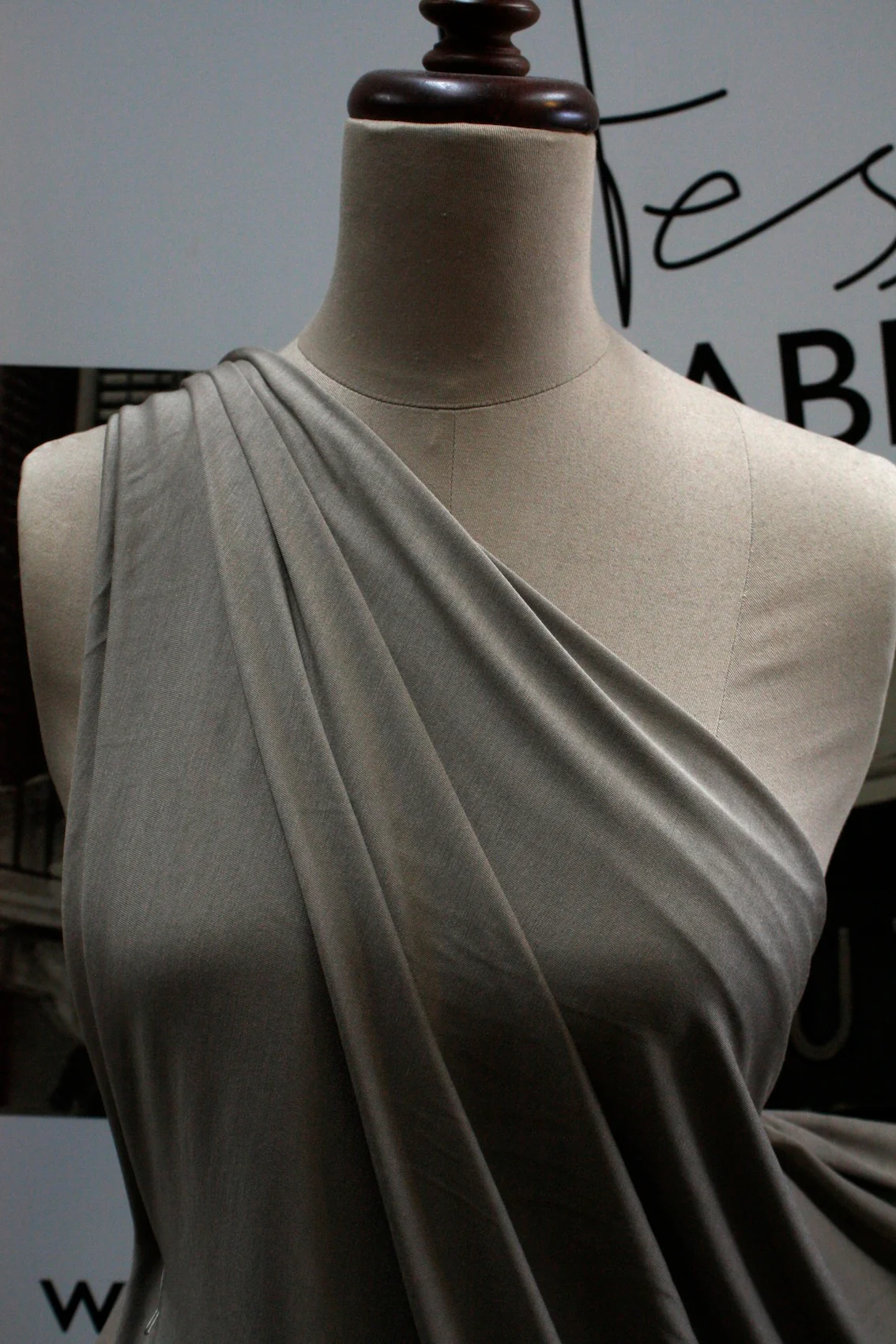 Taupe Modal Jersey - Image 4