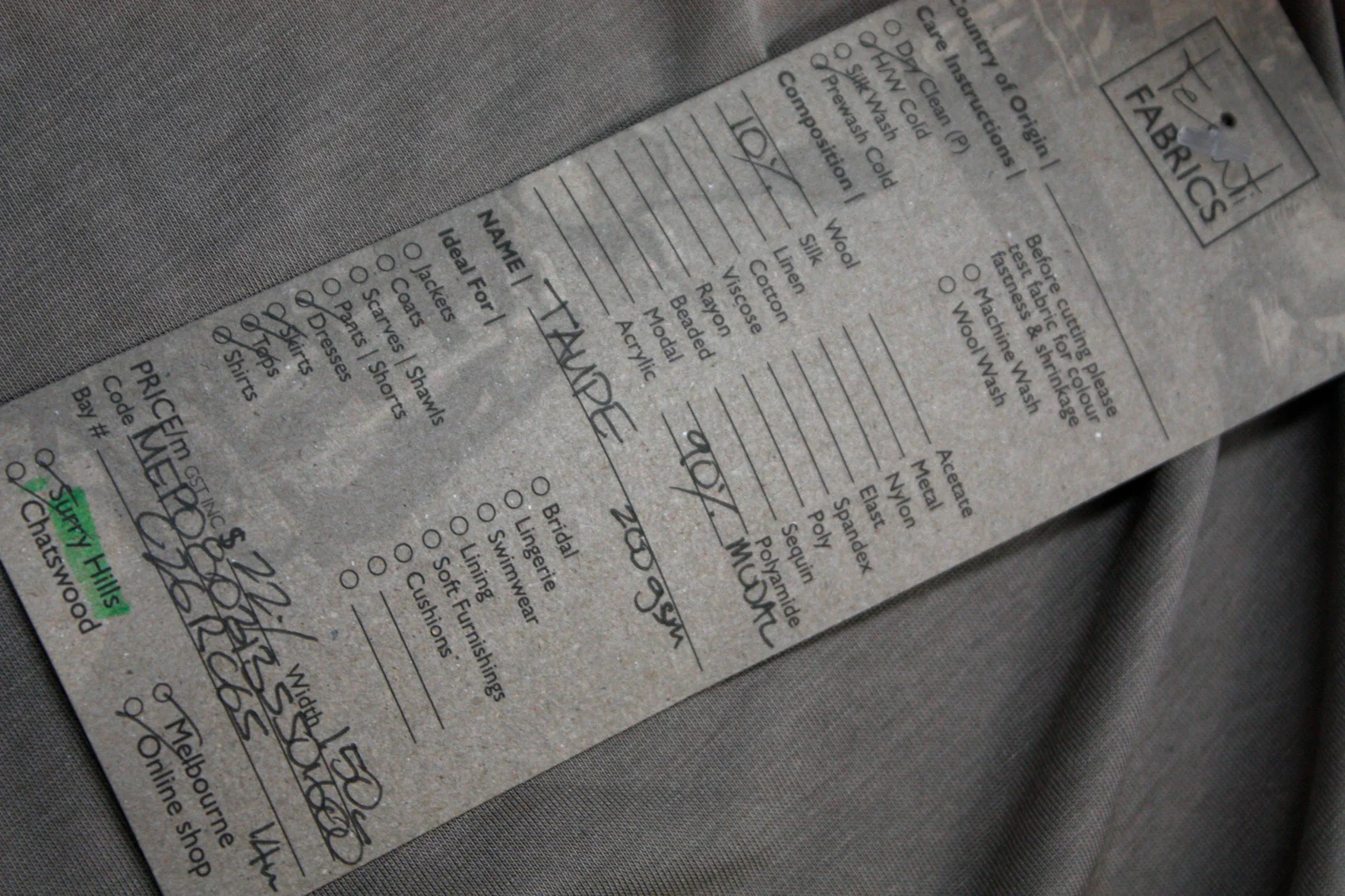 Taupe Modal Jersey - Image 5