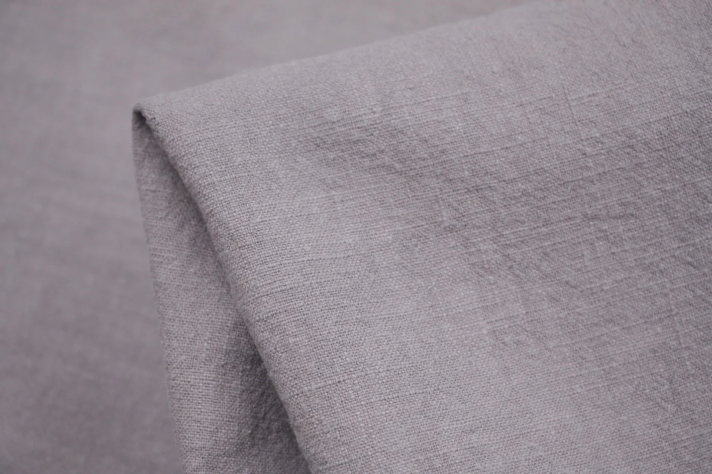 Taupe Pebble Wash Linen