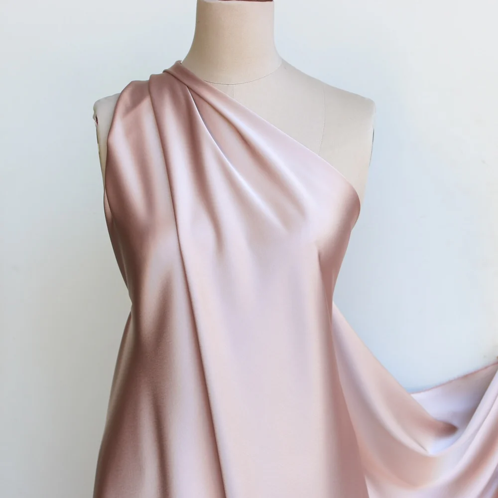 Tea Rose Double Satin Cady - Image 4