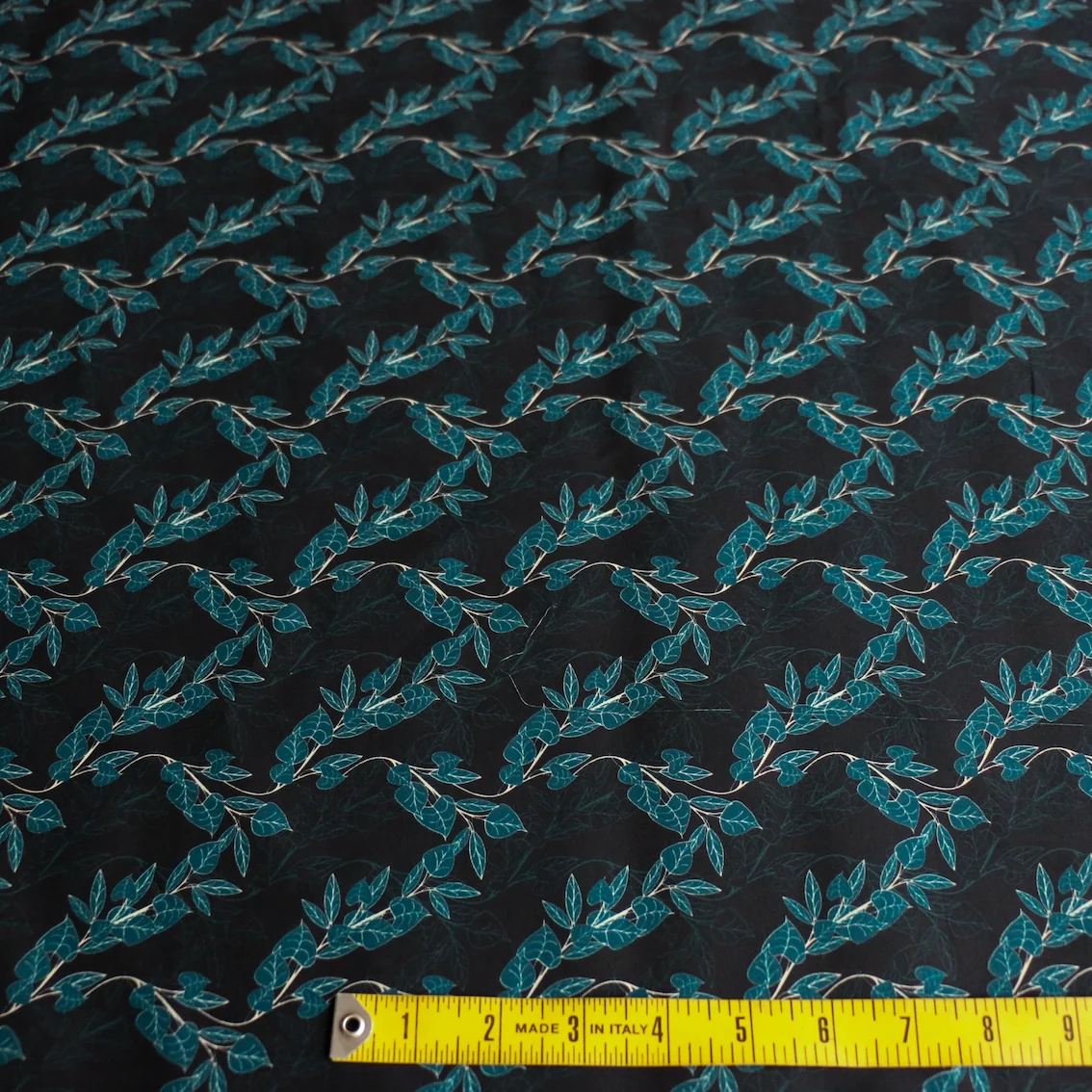 Teal Ivy Cotton Lawn - Image 4