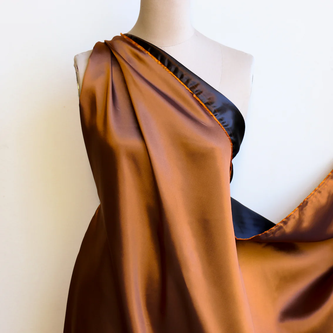 Terracotta/Black Shot - Fancy Lining - Image 5