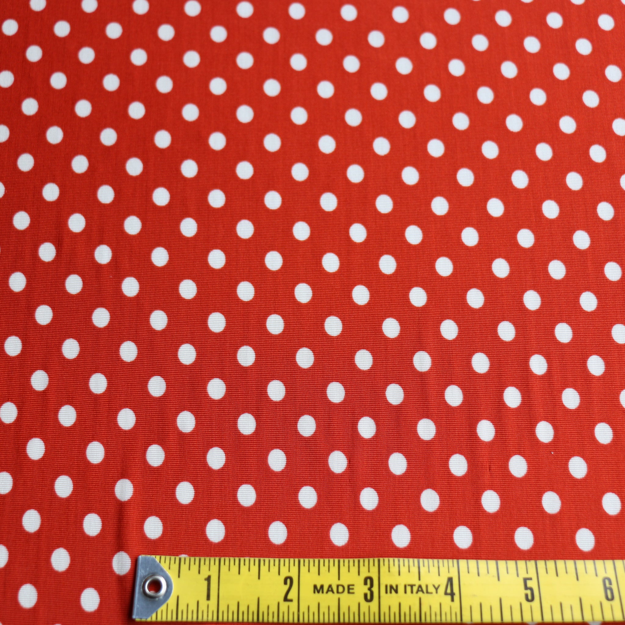 Terracotta Spot Slinky Jersey - Image 3