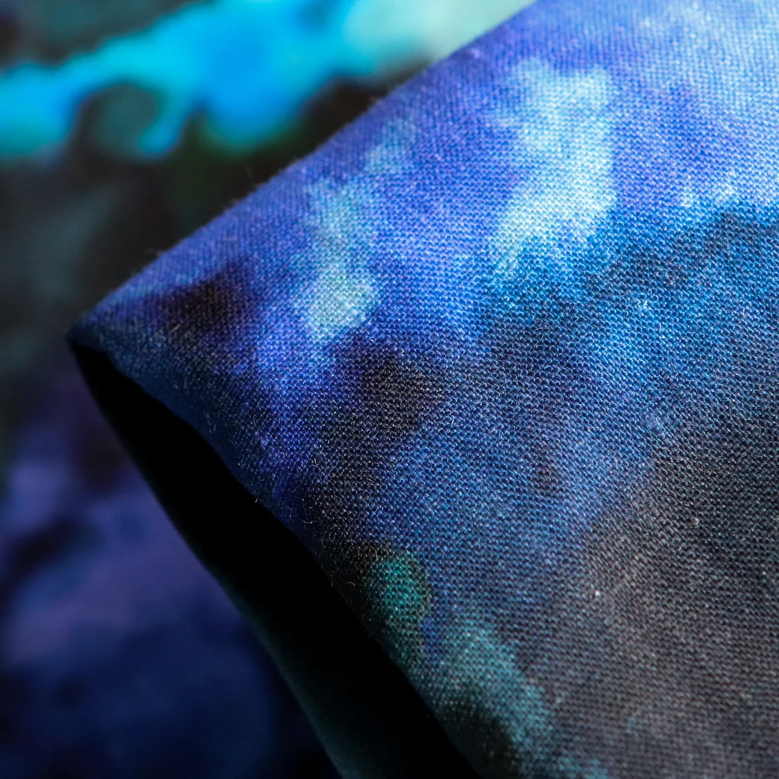 The Big Blue Printed Linen