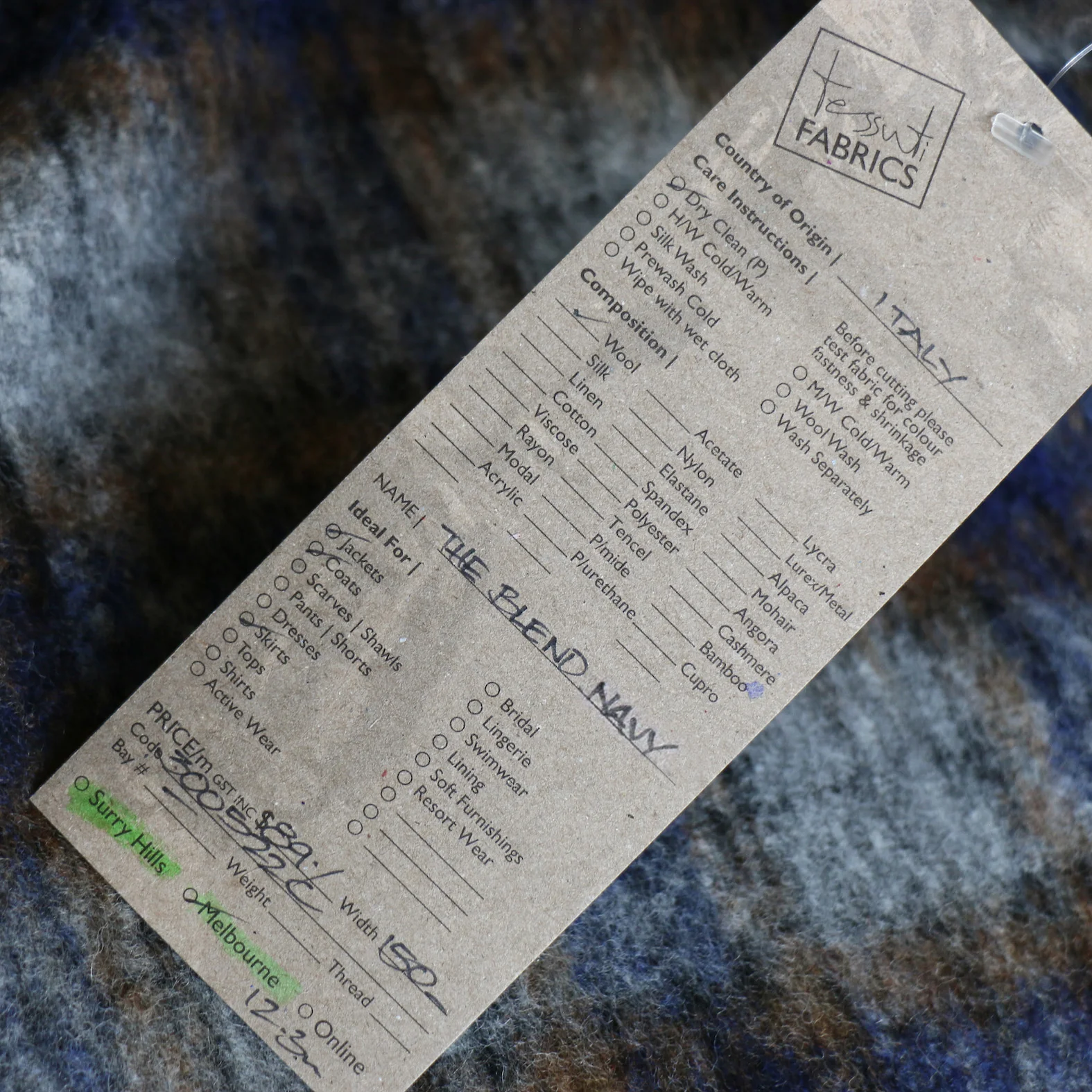 The Blend Navy Coating - Image 4