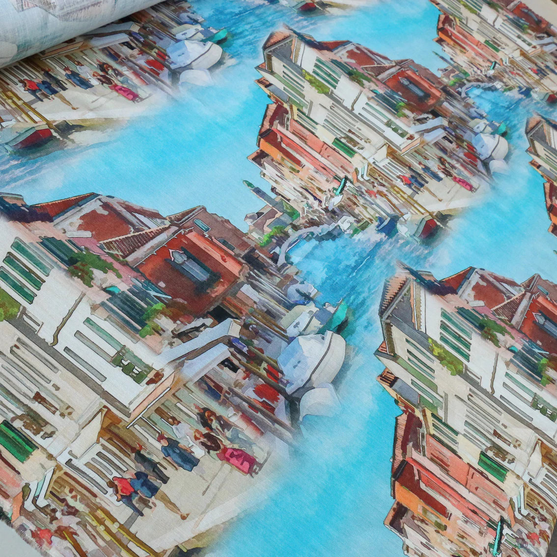 The Grand Venetian Printed Linen - Image 4