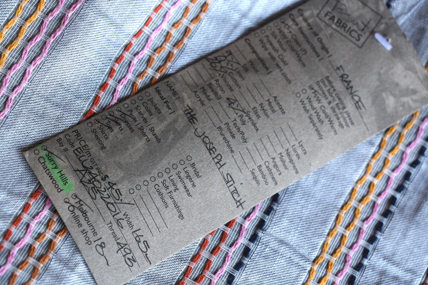 The Joseph Stitch - Image 4