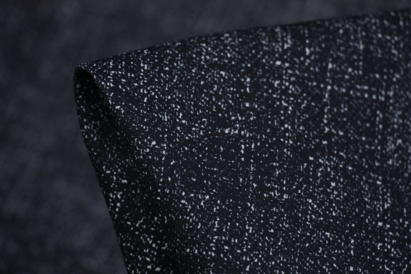 The March Of Rings Navy - Stretch cotton