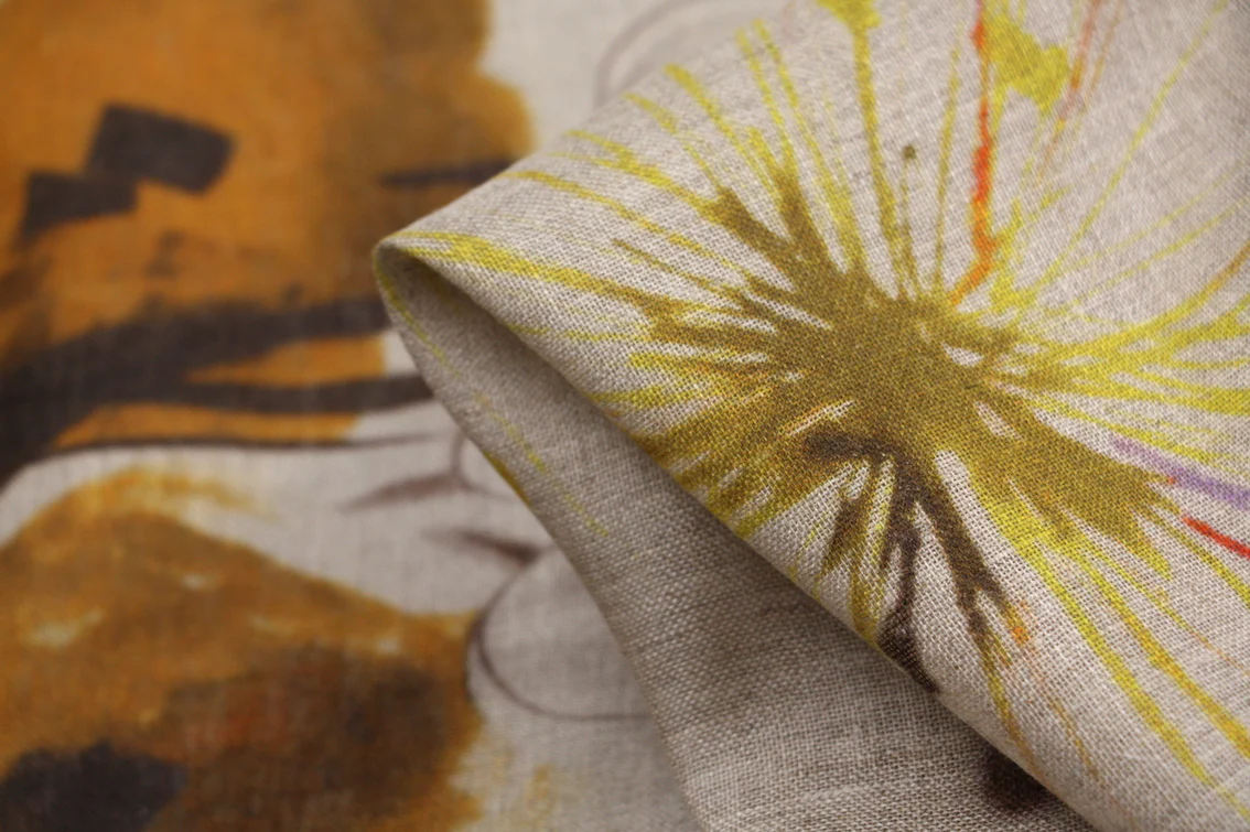 The Olsen Garden - Printed Linen
