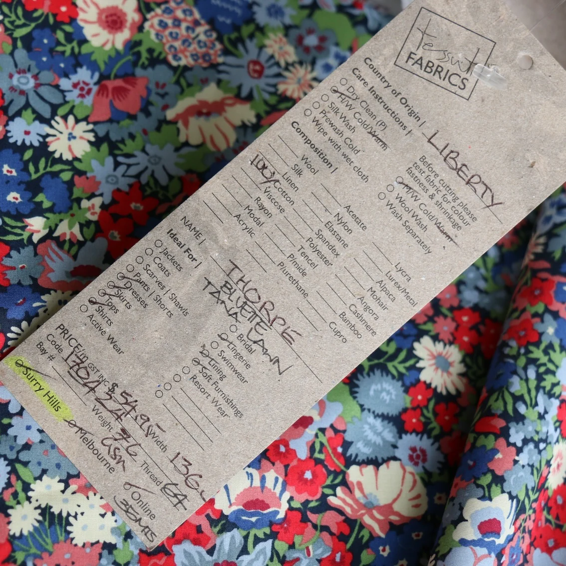 Thorpe Bluette - Liberty Tana Lawn™ - Image 4