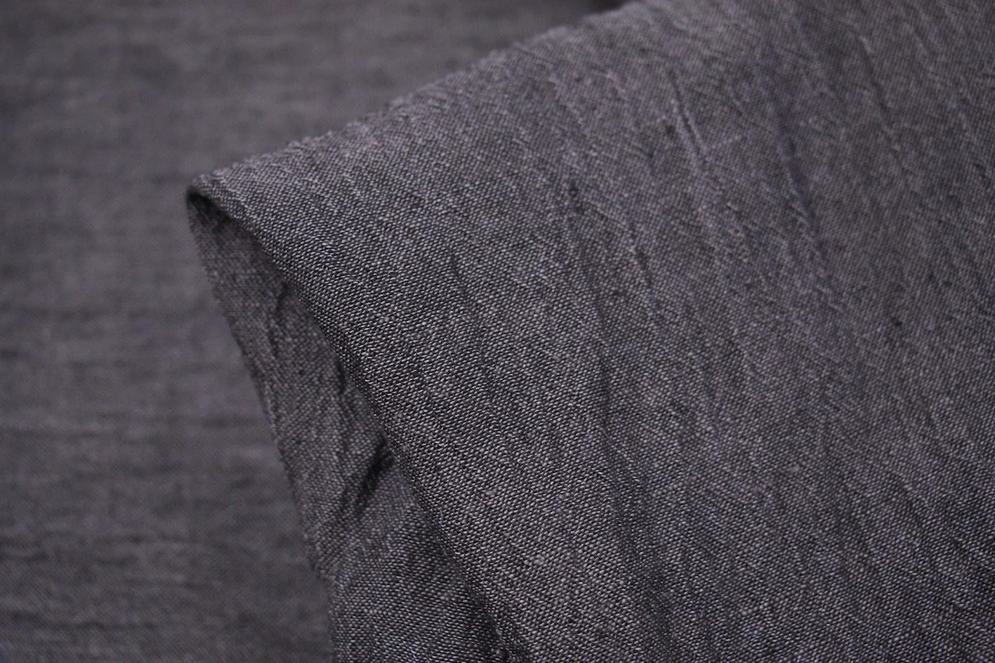 Thunder Crush - Crinkle Linen