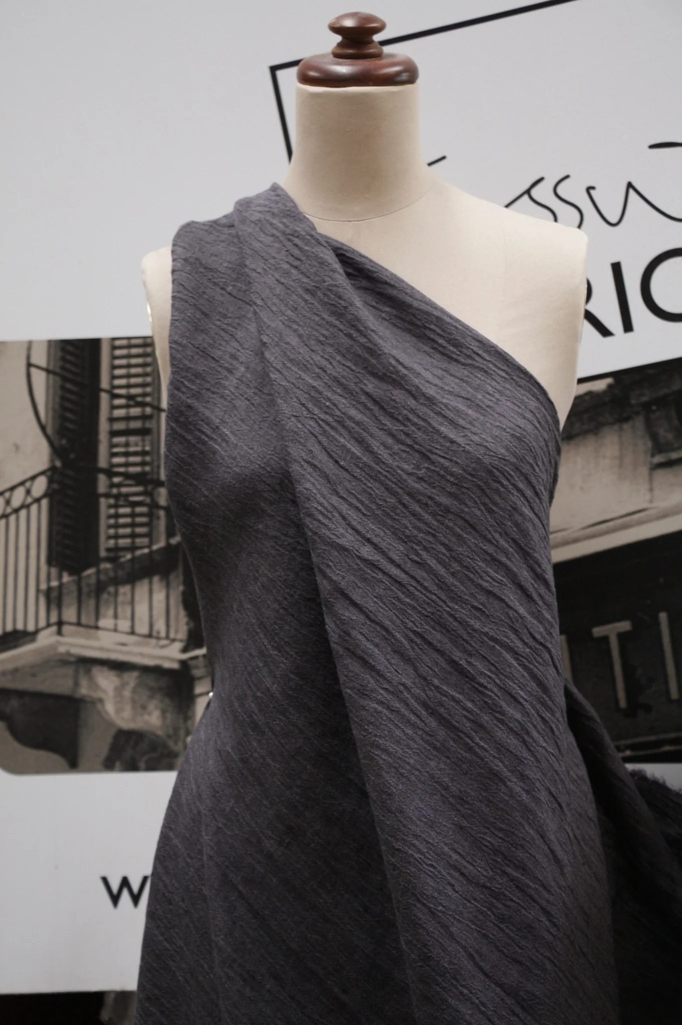 Thunder Crush - Crinkle Linen - Image 2