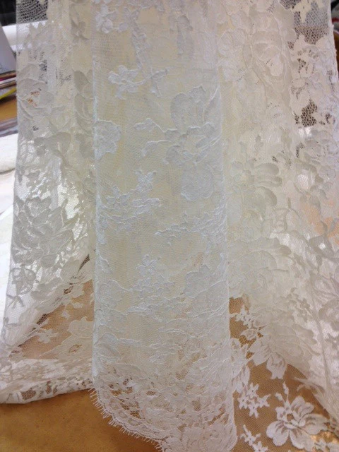 Tiffany Chantilly Lace - Ivory - Image 5