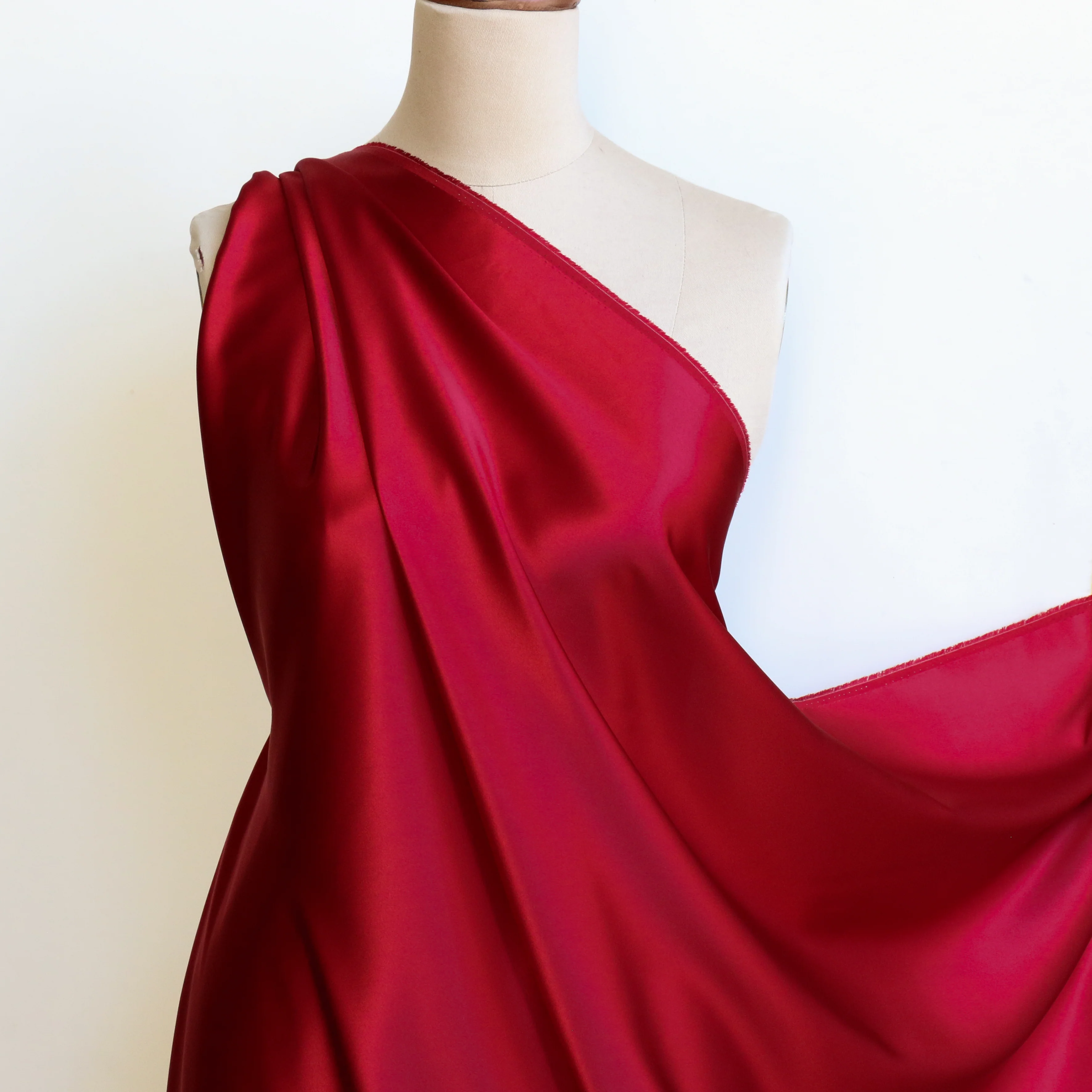 Tilda Red Silk Satin - 22mm - Image 4