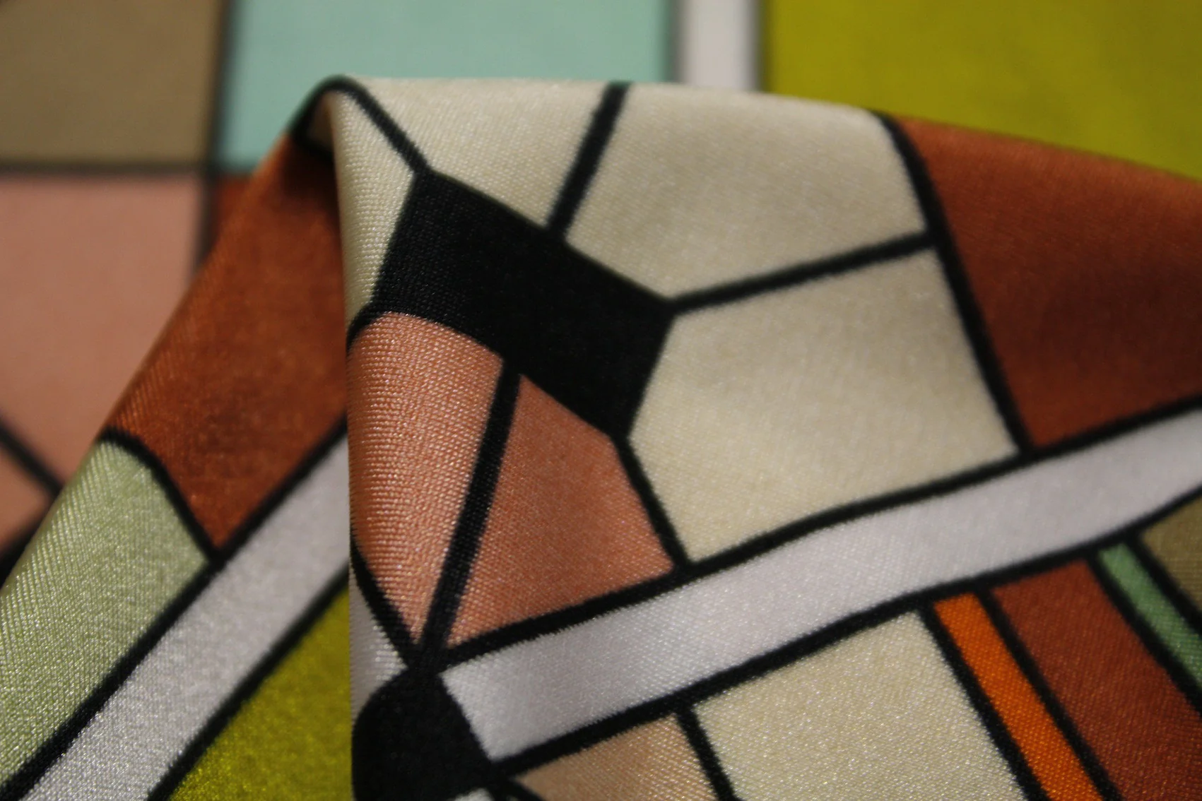 Tiled Pool - Swimwear Fabric