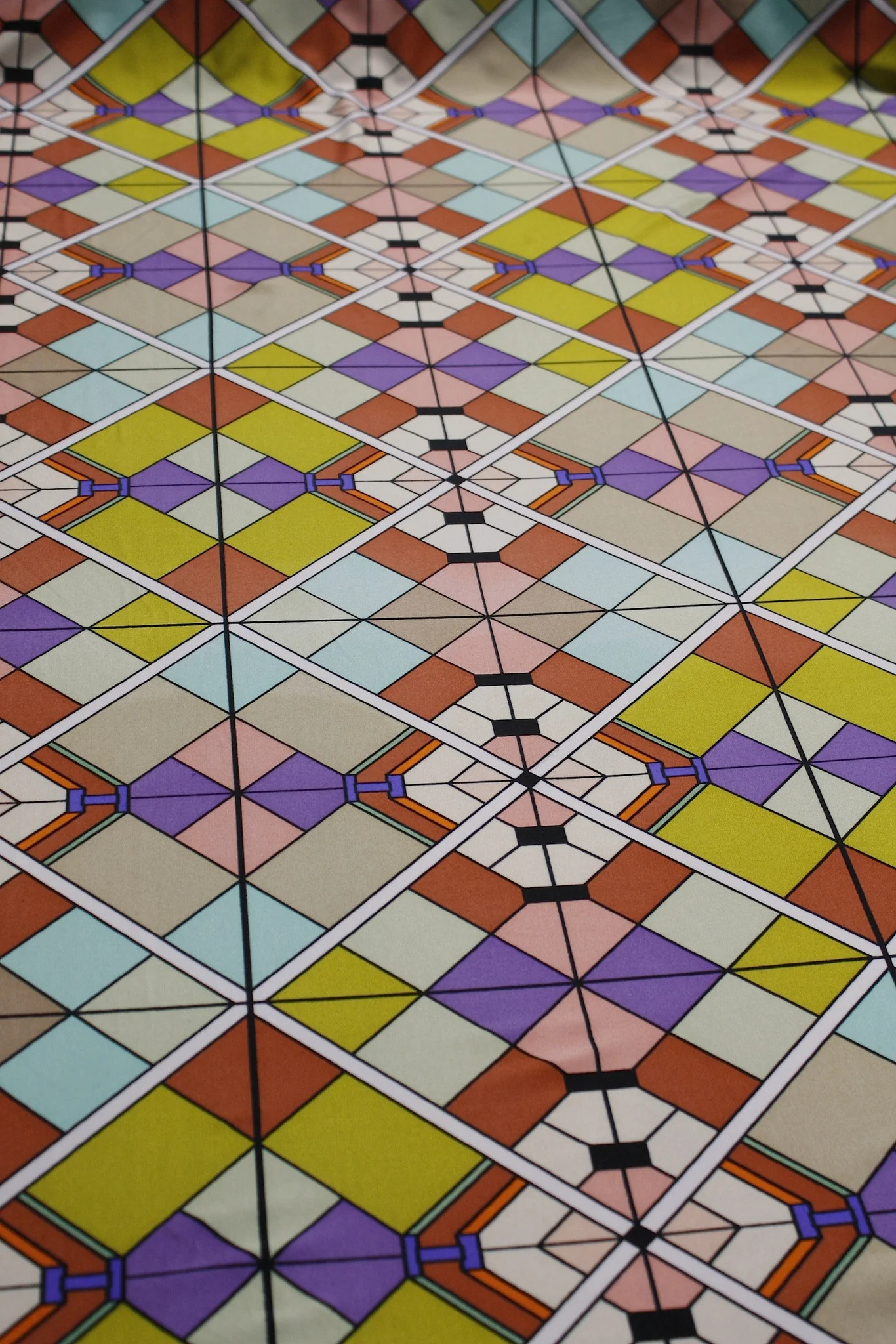 Tiled Pool - Swimwear Fabric - Image 3