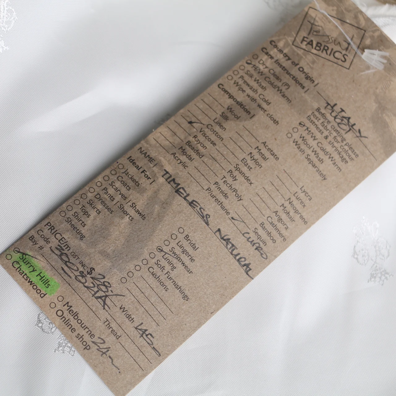 Timeless Natural Fancy Lining - Image 4