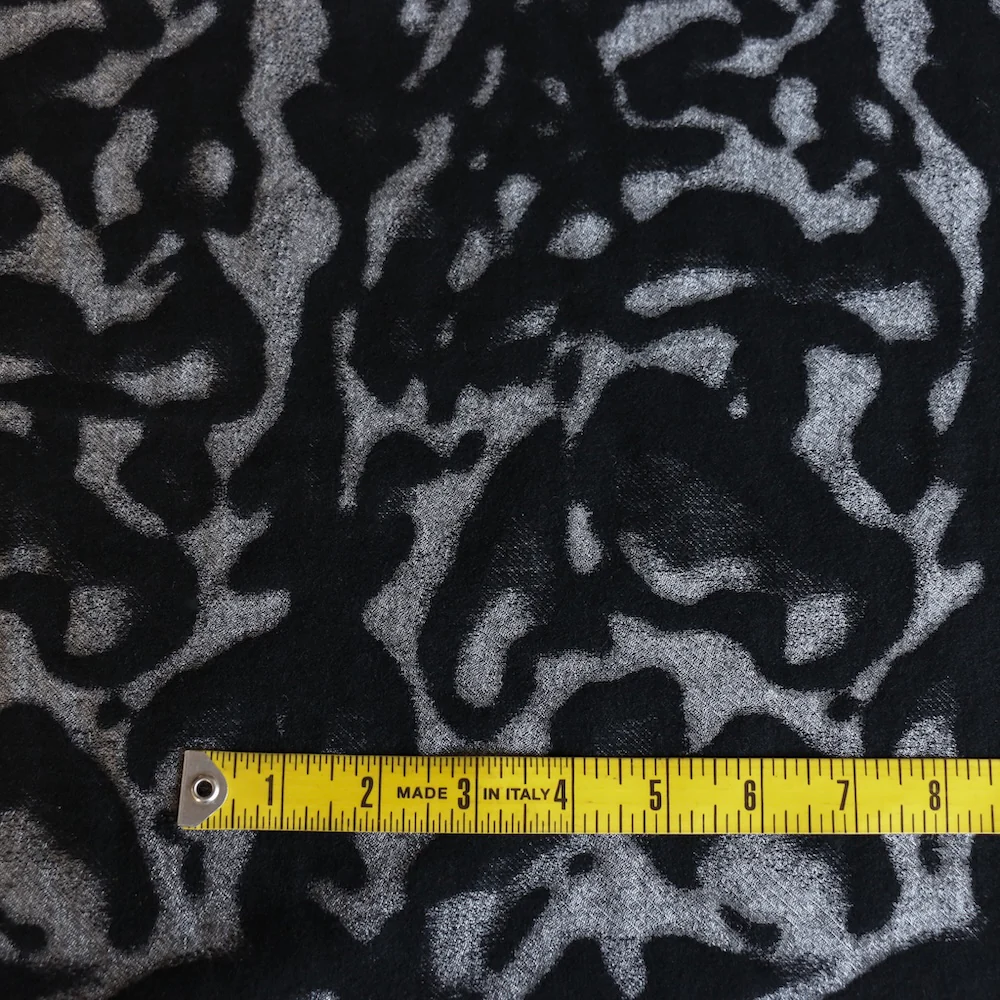 Tocca Nero Felted Wool Jacquard - Image 3
