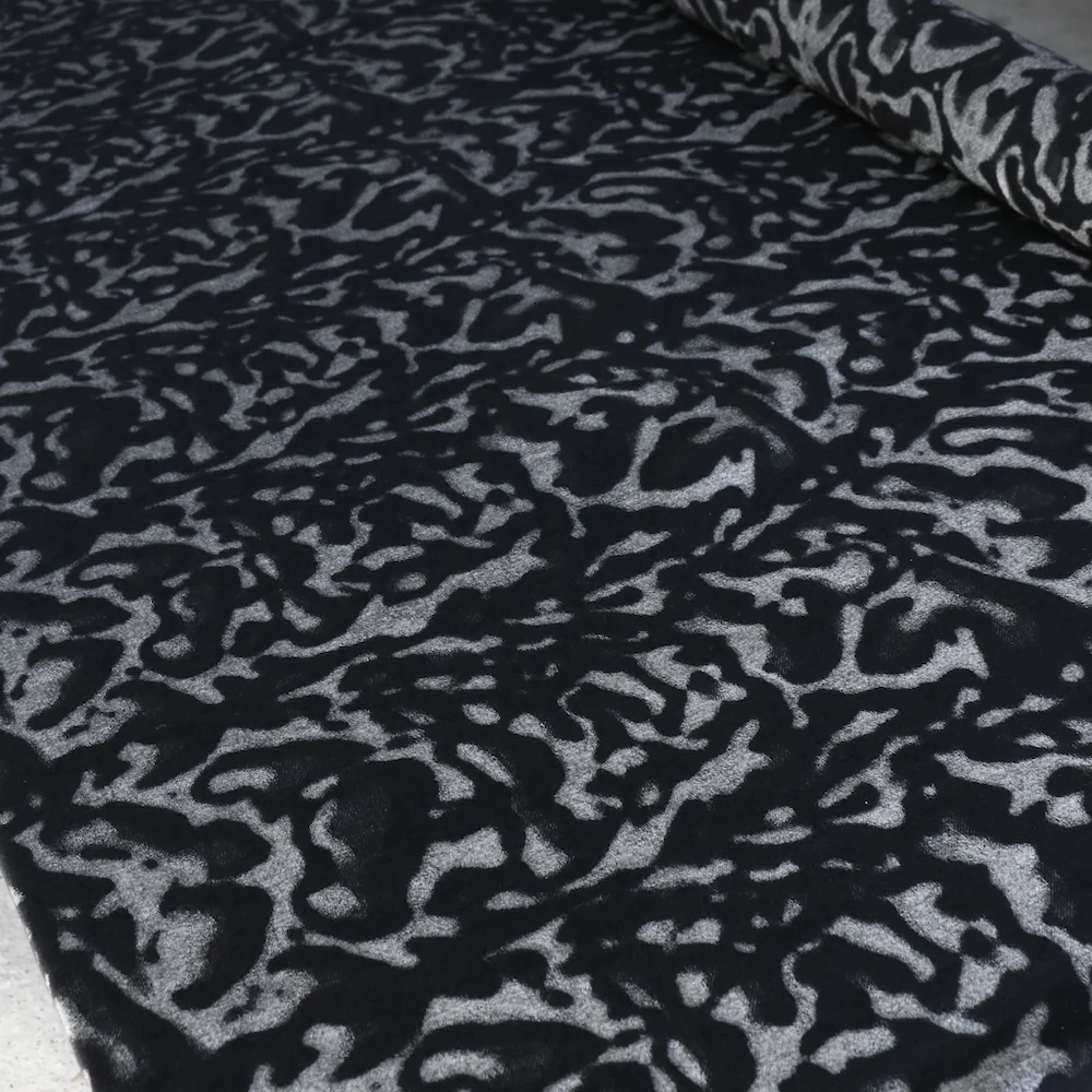 Tocca Nero Felted Wool Jacquard - Image 4