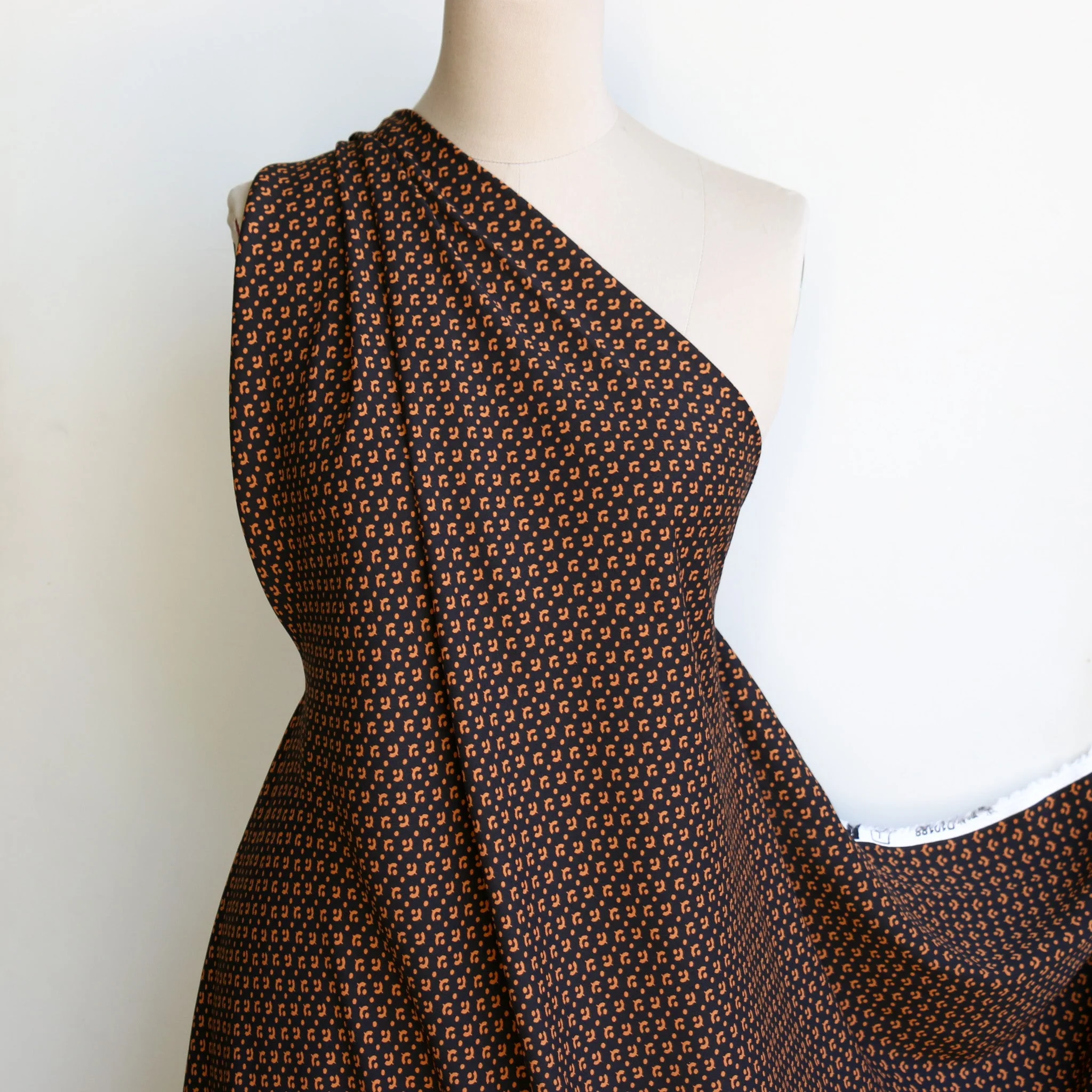 Toffee Buds Viscose Crepe - Image 3