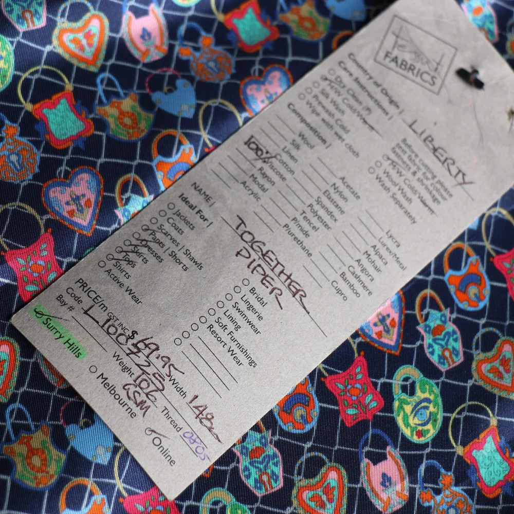 Together - Liberty Fabrics - Piper Lining - Image 4