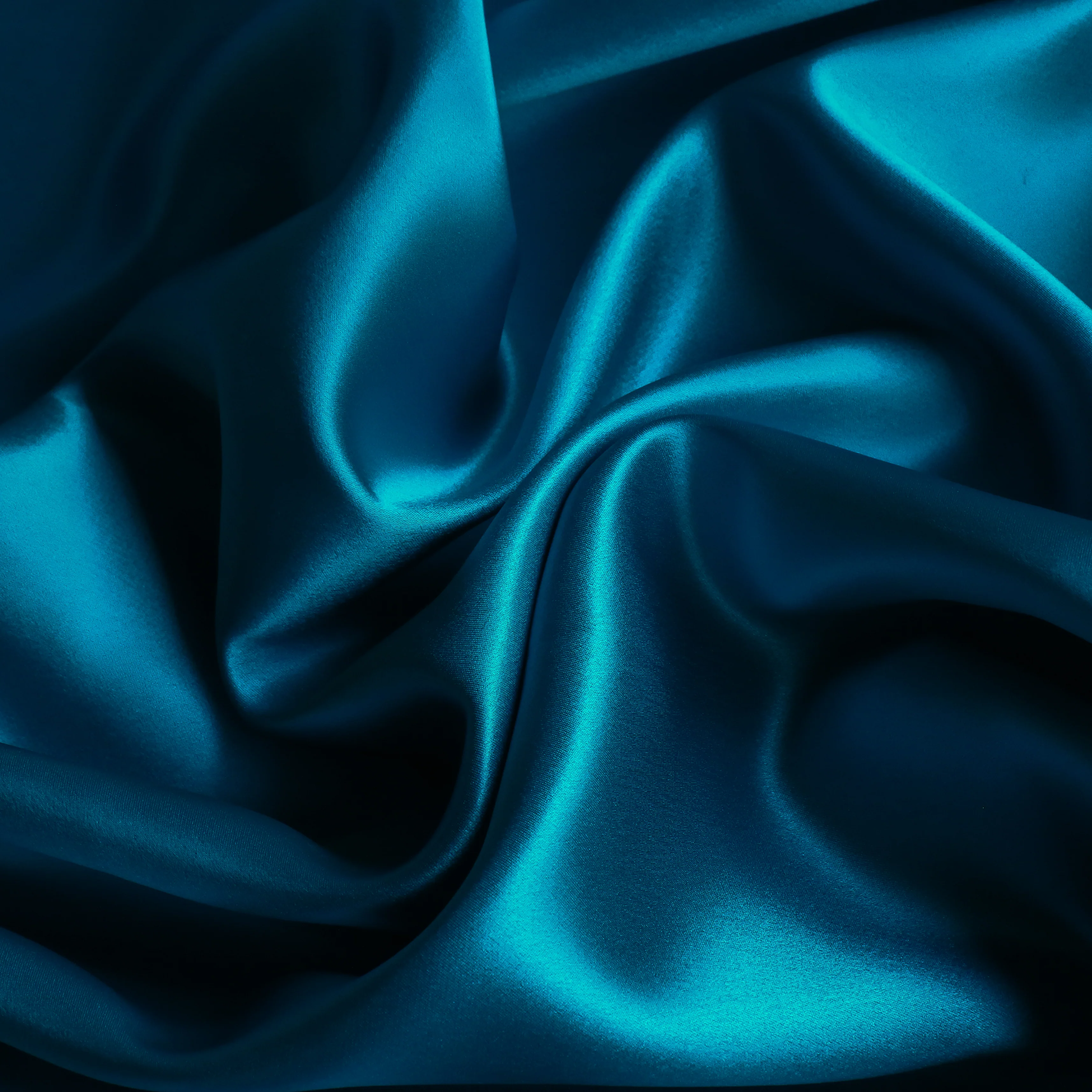 Topaz Blue Silk Satin - 22mm - Image 2