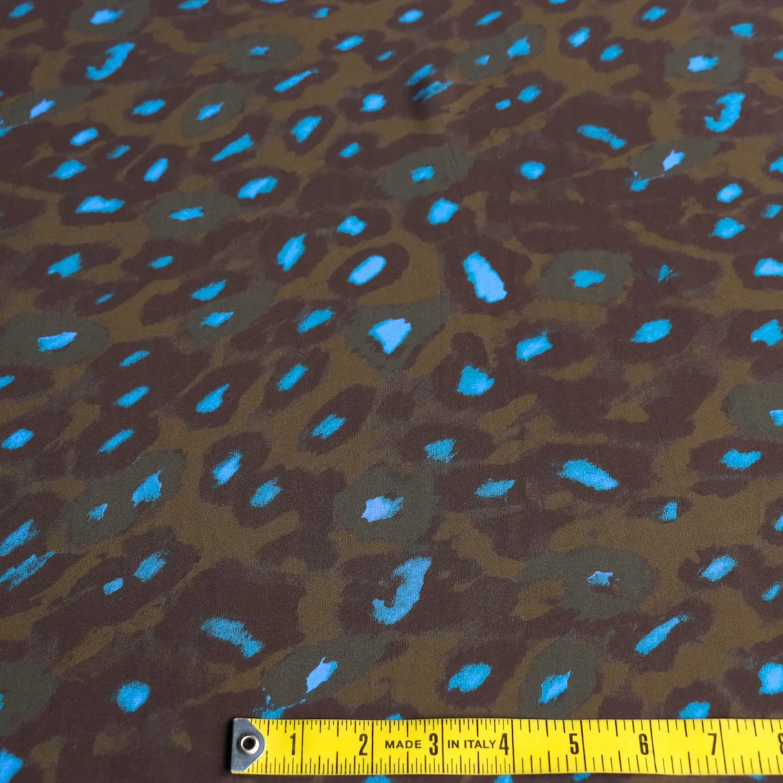 Topaz/Olive Cheetah Viscose CDC - Image 3