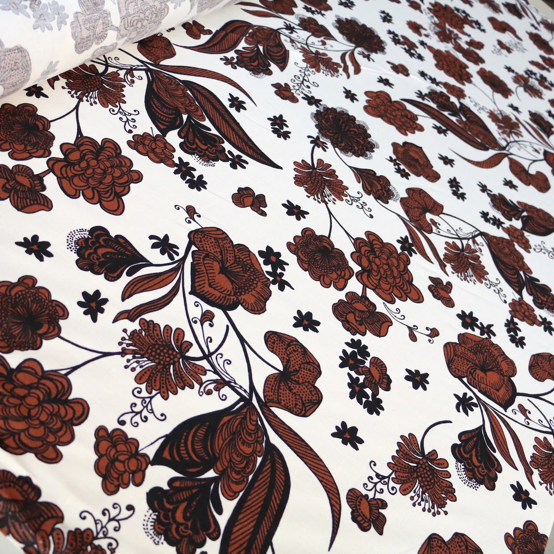 Torino Bloom Printed Linen - Image 4