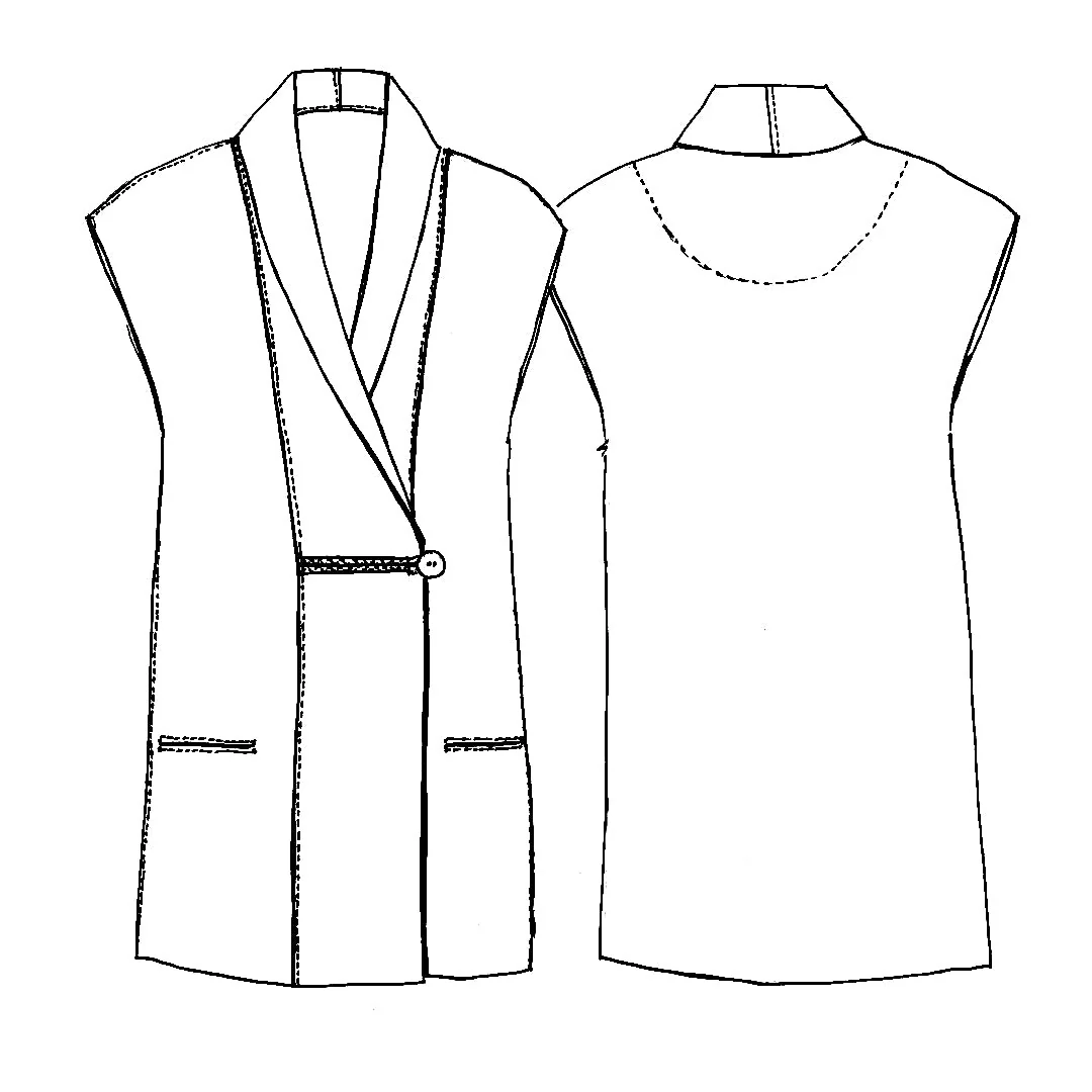 Torino Vest Pattern - Image 4