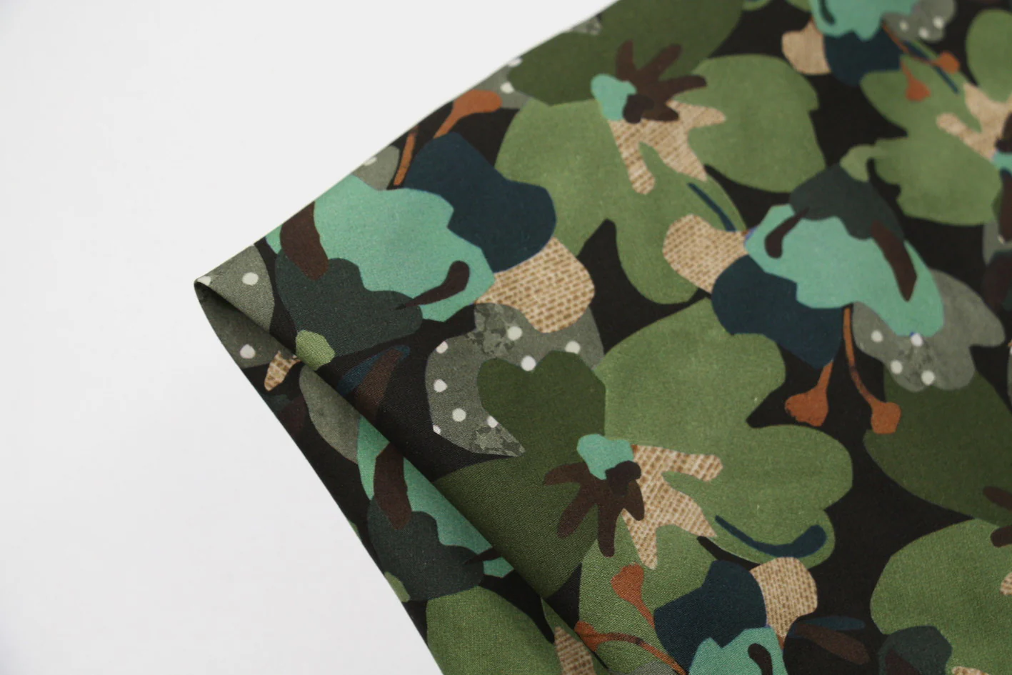 Treloyan Green Poplin - Liberty Fabric - Image 2