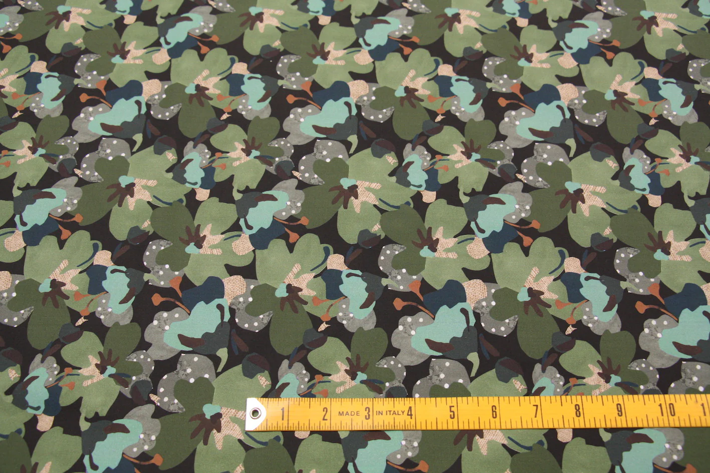 Treloyan Green Poplin - Liberty Fabric - Image 3