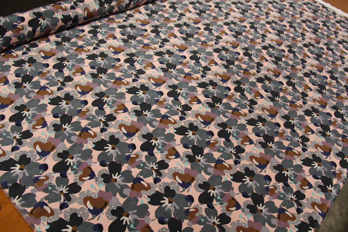 Treloyan Pink - Liberty Silk Crepe De Chine - Image 4