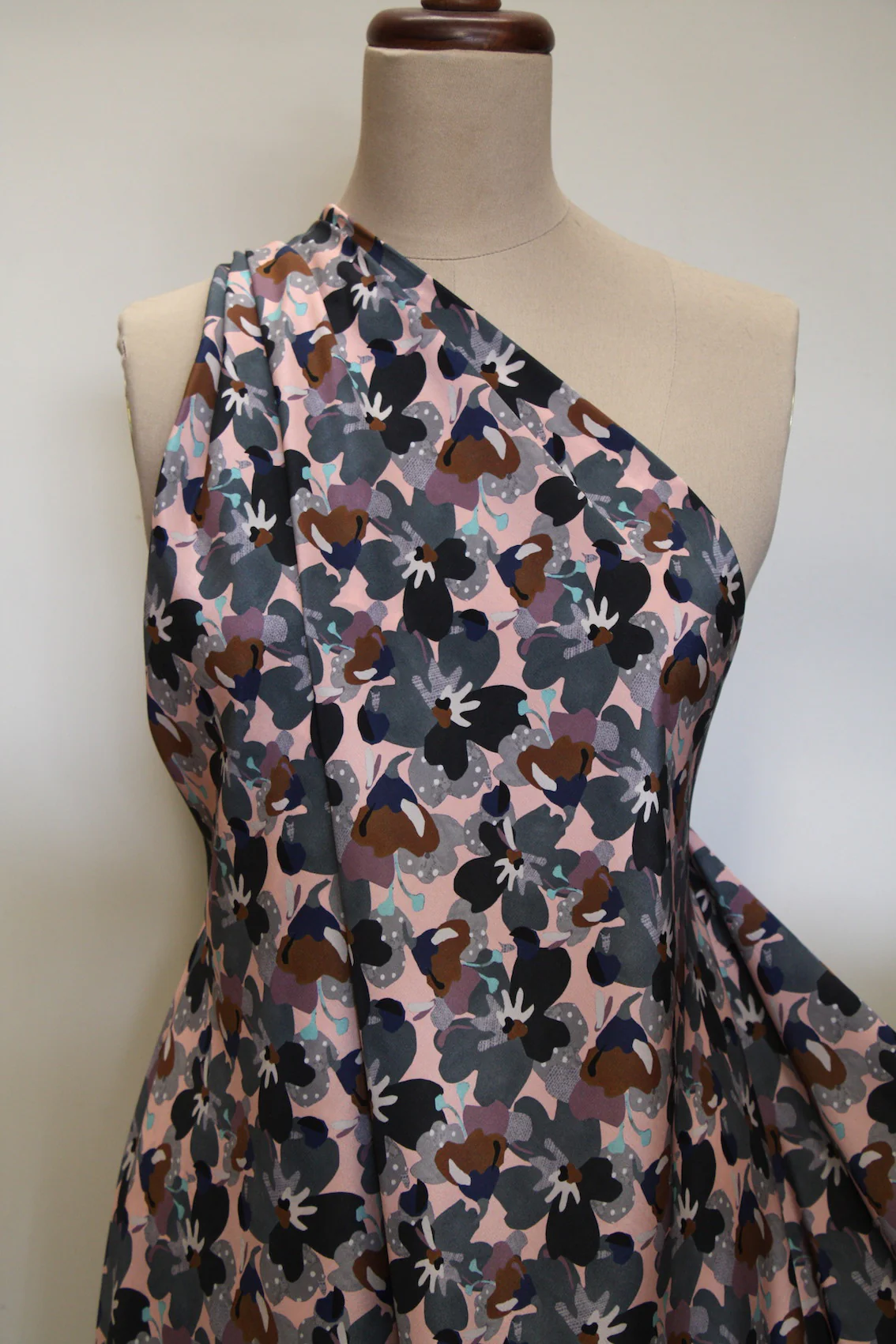 Treloyan Pink - Liberty Silk Crepe De Chine - Image 6