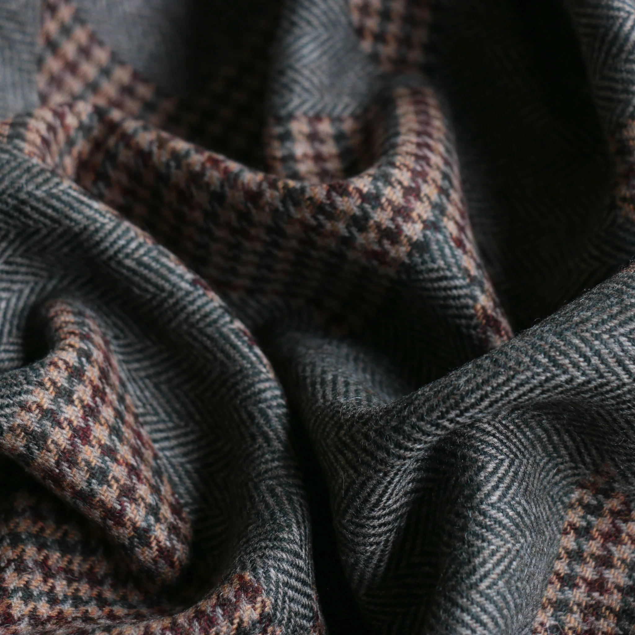 Trento Houndstooth Jacquard - Image 2