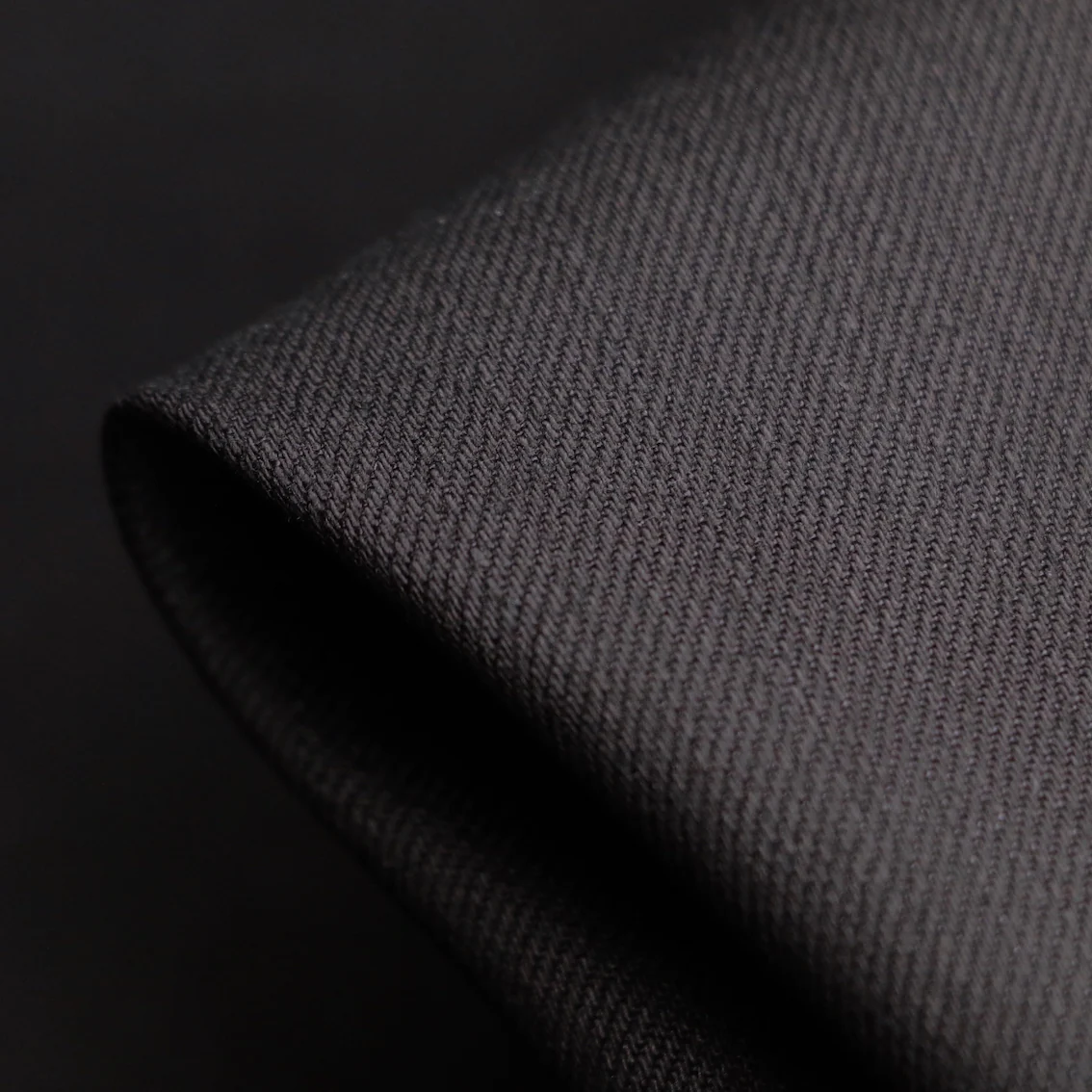 Trento Nero Stretch Denim